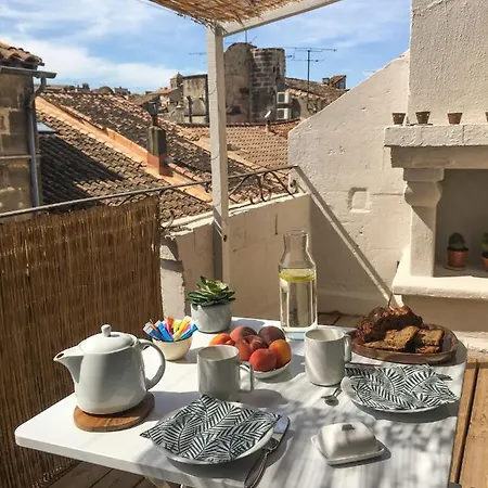 Appartamento Arles sous les toits - Terrasse proche des arènes Esterno foto